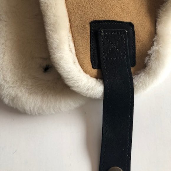 UGG genuine shearling suede trapper hat. Aviator. Sheepskin. Large, XL - Picture 8 of 10
